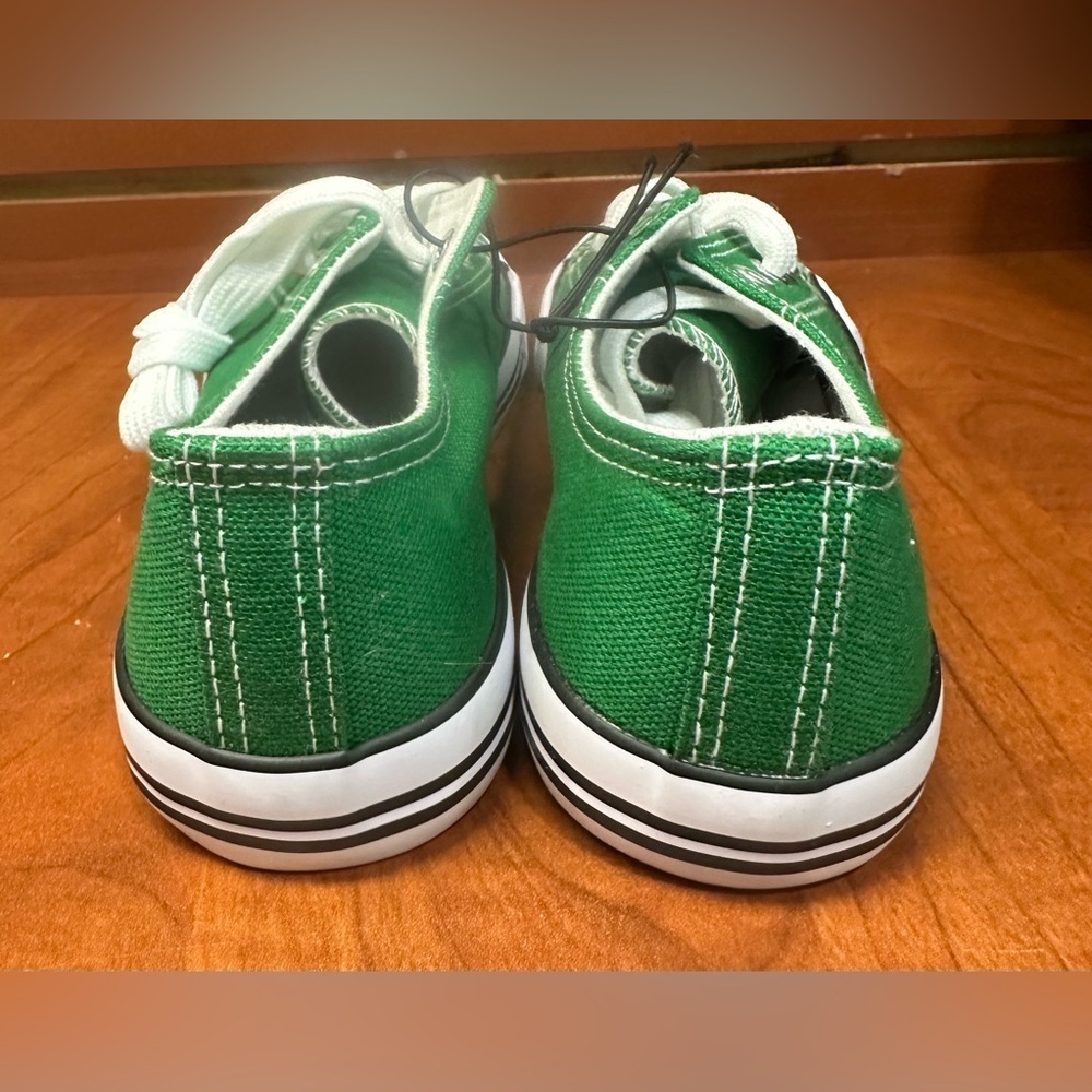 Green Canvas Sneakers - Picture 5 of 8